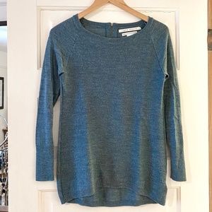 Max Studio - Lightweight Merino Zip-Back Sweater